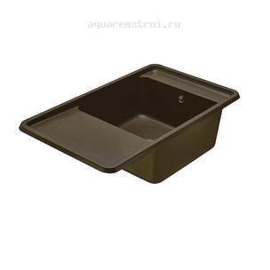 Кухонная мойка Aquaton Беллис 87 1A724832BS280 цвет Кофе