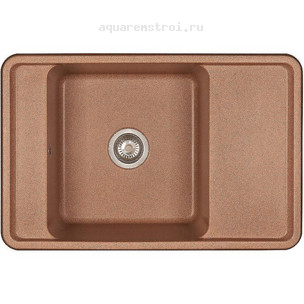 Кухонная мойка Aquaton Беллис 78 1A725032BS270 цвет Терракотовый