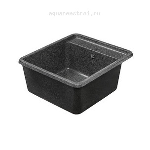 Кухонная мойка Aquaton Беллис 57 1A724932BS210 цвет Графит