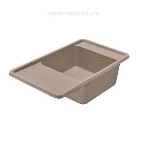 Кухонная мойка Aquaton Беллис 87 1A724832BS250 цвет Серый шелк