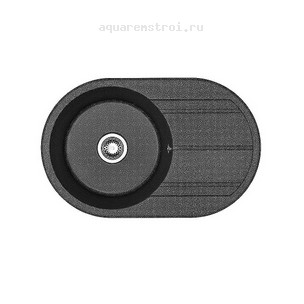Кухонная мойка Aquaton Амира 78 1A712932AI210 цвет Графит
