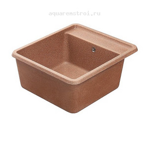 Кухонная мойка Aquaton Беллис 57 1A724932BS270 цвет Терракотовый