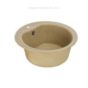 Кухонная мойка Aquaton Мида 51 1A712732MD220 цвет Песочный