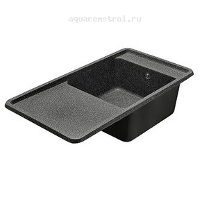 Кухонная мойка Aquaton Беллис 97 1A725132BS210 цвет Графит