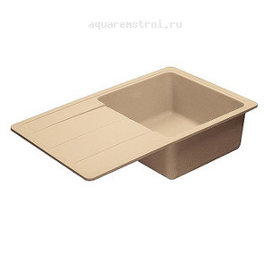 Кухонная мойка Aquaton Аманда 78 1A712832AD260 цвет Латте