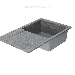 Кухонная мойка Aquaton Аманда 78 1A712832AD230 цвет Серый