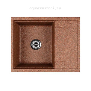 Кухонная мойка Aquaton Делия 65 1A718632DE270 цвет Терракотовый
