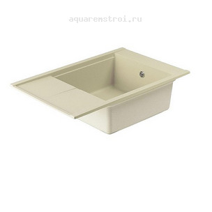 Кухонная мойка Aquaton Делия 78 1A715132DE240 цвет Жемчуг