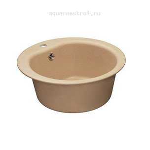 Кухонная мойка Aquaton Мида 51 1A712732MD260 цвет Латте