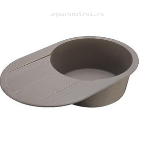 Кухонная мойка Aquaton Амира 78 1A712932AI250 цвет Серый шелк