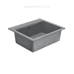 Кухонная мойка Aquaton Делия 60 1A715232LD230 цвет Серый
