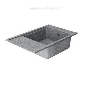Кухонная мойка Aquaton Делия 78 1A715132DE230 цвет Серый