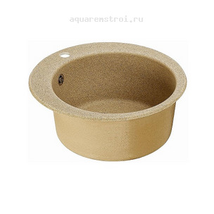 Кухонная мойка Aquaton Иверия 48 1A711032IV220 цвет Песочный