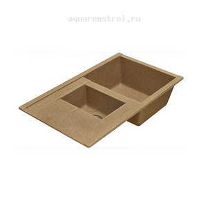 Кухонная мойка Aquaton Делия 87 1A716232DE270 цвет Терракотовый