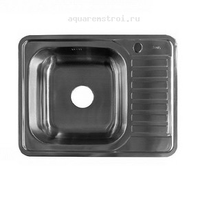 Кухонная мойка Iddis Basic 65 BAS65SLi77 цвет Хром