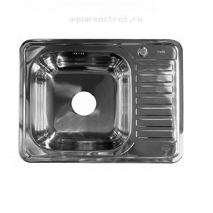 Кухонная мойка Iddis Basic 65 BAS65PLi77 цвет Полированный Хром