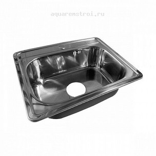 Кухонная мойка Iddis Basic 53 BAS53P0i77 цвет Полированный Хром