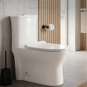 Унитаз-моноблок c сиденьем микролифт Redo R77 цвет белый