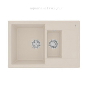 Кухонная мойка Lemark Ramza 760 9910042 цвет Шампань