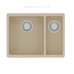 Кухонная мойка Lemark Sinara 550.2-U 9910080 цвет Бежевый