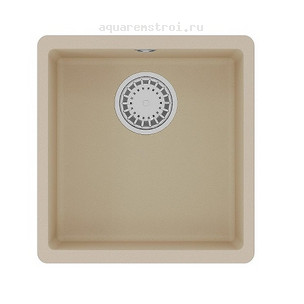 Кухонная мойка Lemark Sinara 400-U 9910062 40х42 см цвет бежевый