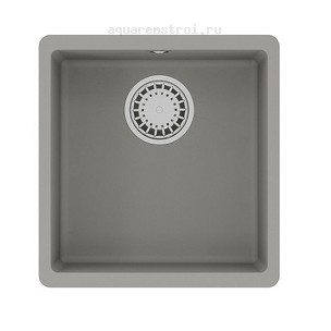 Кухонная мойка Lemark Sinara 400-U 9910063 40х42 см цвет грей