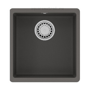 Кухонная мойка Lemark Sinara 400-U 9910065 40х42 см цвет серый шелк