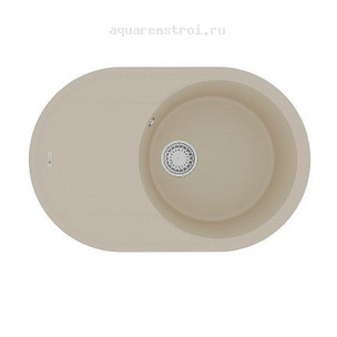 Кухонная мойка Lemark Lacha 9910056 76х50 см цвет бежевый