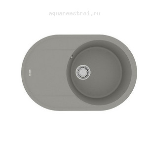 Кухонная мойка Lemark Lacha 9910057 76х50 см цвет грей