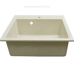 Кухонная мойка Azario Литос CS00078324 57х50,5 см цвет бежевый