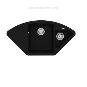 Кухонная мойка Lemark Irkana 98*50 см 9910043 цвет антрацит
