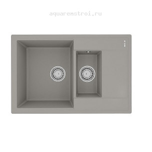 Кухонная мойка Lemark Ramza 76*50 см 9910039 цвет грей
