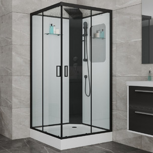 Душевая кабина без крыши Grossman Elegans GR251Q 90х90 см