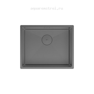 Кухонная мойка Lemark Olanga 9938127 54х44 см цвет графит