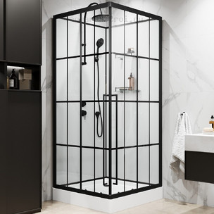 Душевая кабина без крыши Niagara Standart ST90/15QL/KL/BKT 90х90 см