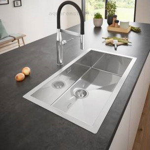 Кухонная мойка Grohe 31580SD1 K700 86,4x46,4 см цвет сталь