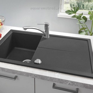 Кухонная мойка Grohe 31640AT0 K400 86x50 см цвет черный гранит