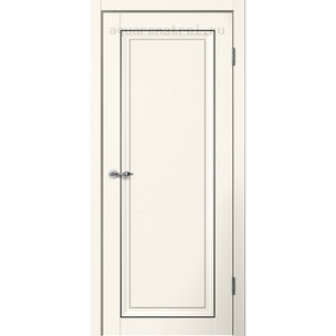 Межкомнатная дверь Flydoors Mone M02 ПО Эмалит ваниль