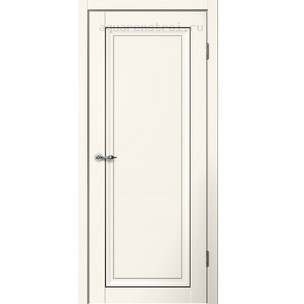Межкомнатная дверь Flydoors Mone M02 ПГ Эмалит ваниль