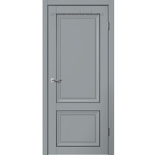 Межкомнатная дверь Flydoors Mone M01 ПО Эмалит серый