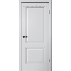 Межкомнатная дверь Flydoors Mone M72 ПГ Эмалит серебристый