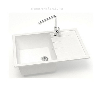 Кухонная мойка Azario Вижн CS00078336 75x50,5 см цвет белый