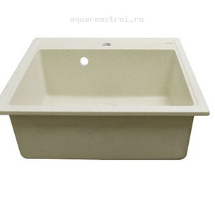 Кухонная мойка Azario Литос CS00078324 57x50,5 см цвет бежевый
