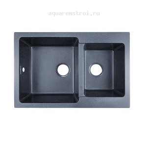 Кухонная мойка Azario Остин CS00105244 77x51 см цвет черный