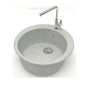 Кухонная мойка Azario Витал CS00078348 50,7x50,7 см цвет светло-серый