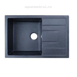 Кухонная мойка Azario Рио CS00105230 75x50,5 см цвет черный