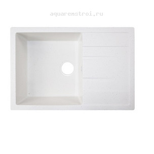 Кухонная мойка Azario Рио CS00105231 75x50,5 см цвет белый крап