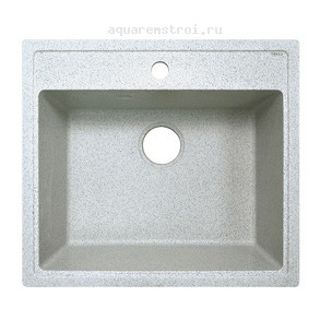 Кухонная мойка Azario Литос CS00078328 57x50,5 см цвет светло-серый