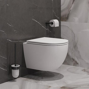 Унитаз подвесной с сиденьем микролифт BelBagno Элемент (Compatto) BB003CH-TOR/SC цвет белый
