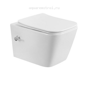 Унитаз подвесной с сиденьем микролифт BelBagno Kraft BB7106CH-TOR-BS/SC цвет белый